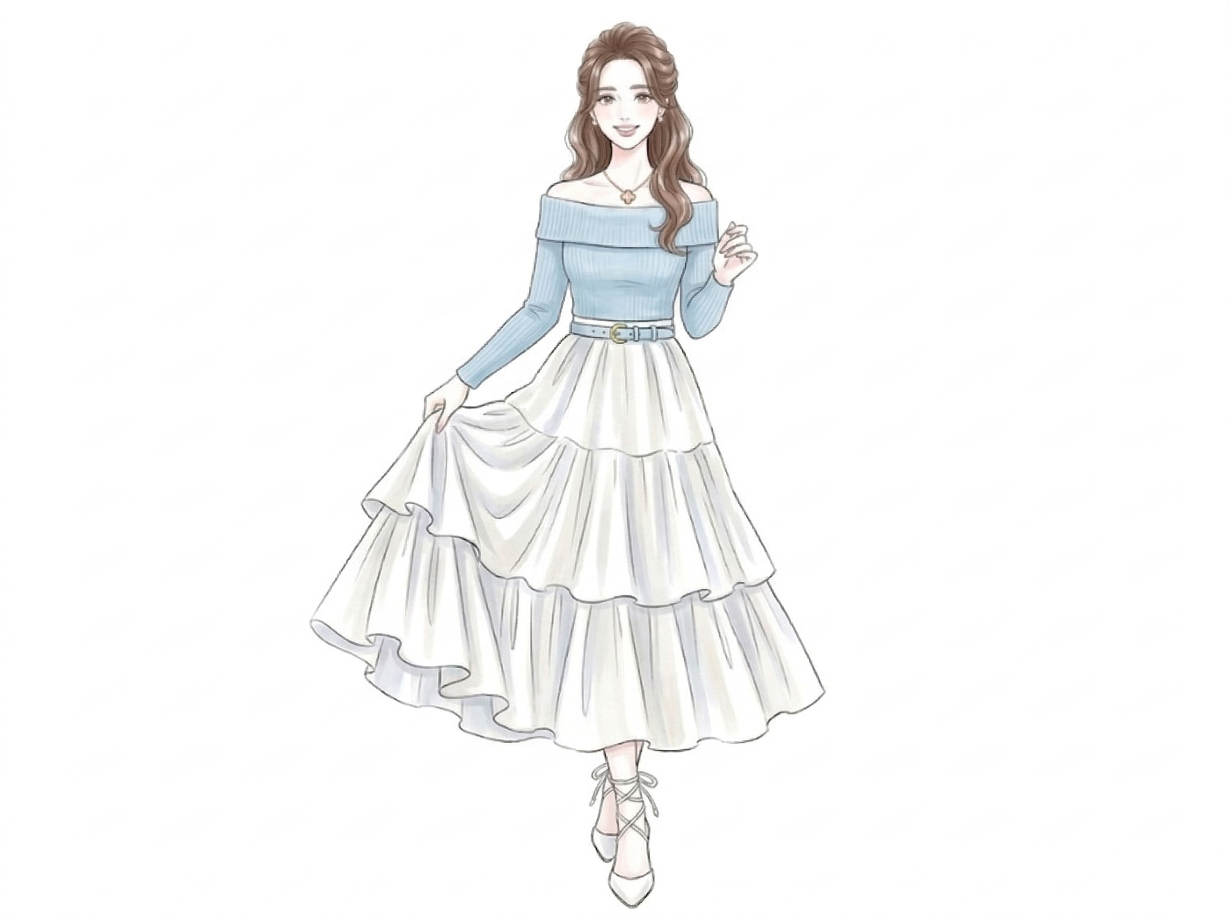 フェミニンのイラスト